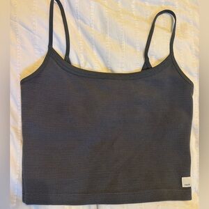 Vuori waffle tank - Grey